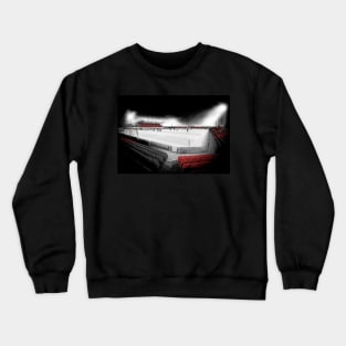 Longford Town Bishopsgate at Night League of Ireland Football Artwork Crewneck Sweatshirt